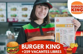 Burger King – Solicita Personal ¡Ahora!