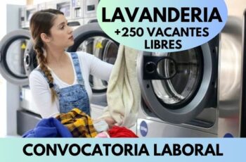 Lavanderías: ¡Encuentra Tu Oportunidad Laboral!